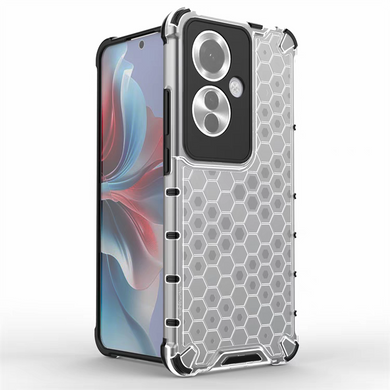 OPPO Reno11 F 5G (CPH2603) - Honeycomb Transparent Shockproof Protection Case - Polar Tech Australia