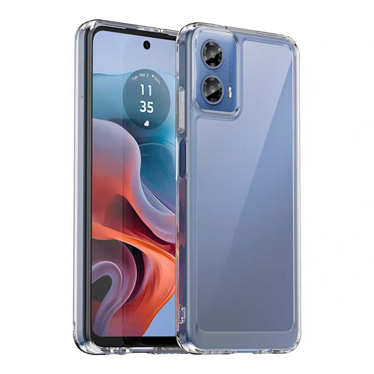 Motorola Moto G84 5G - Transparent Heavy Duty Drop Proof Case - Polar Tech Australia