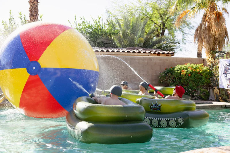 Load image into Gallery viewer, Pool Punisher Inflatable Toy Tank: Unleash Aquatic Mayhem
