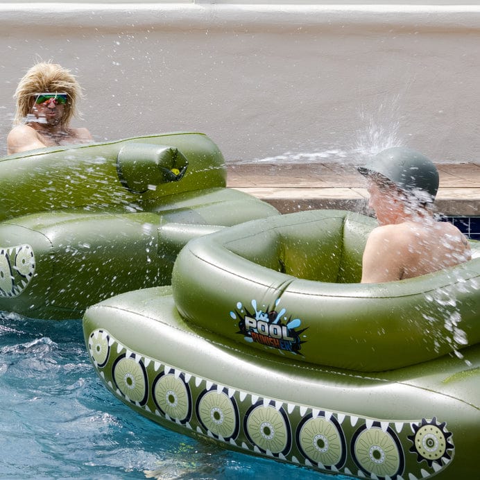 Load image into Gallery viewer, Pool Punisher Inflatable Toy Tank: Unleash Aquatic Mayhem
