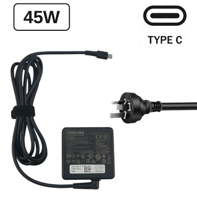 [45W/20V-2.25A][Type-C] Toshiba TECRA X40-E1440  PA5279U-1ACA USB C AC Power Adapter Laptop Wall Charger (AU Plug) - Polar Tech Australia