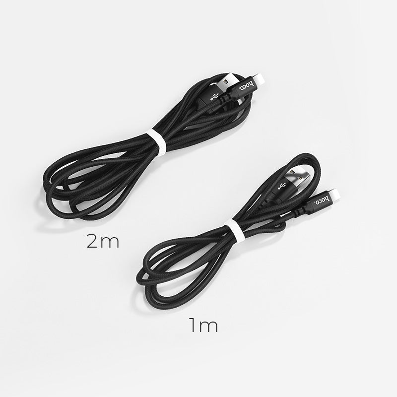 Cargue la imagen en el visor de la galería, [X14][1M/2M][Heavy Duty][USB to Lightning] HOCO Times Speed Fast Charging Data Sync USB Cable - Polar Tech Australia
