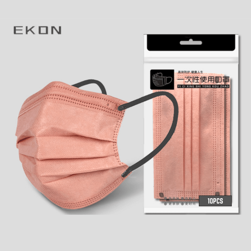 Chargez l&#39;image dans la visionneuse de la galerie, [10PCS] EKON Morandi 4 Ply Layer Strong Protection Fashion Skin-Friendly Face Masks - Polar Tech Australia
