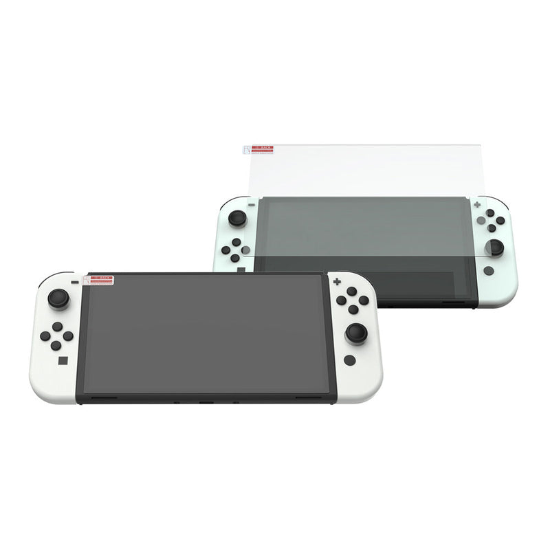 Cargue la imagen en el visor de la galería, Nintendo Switch OLED 2Pcs Anti-fingerprint Film 9H Tempered Glass Screen Protector - Polar Tech Australia
