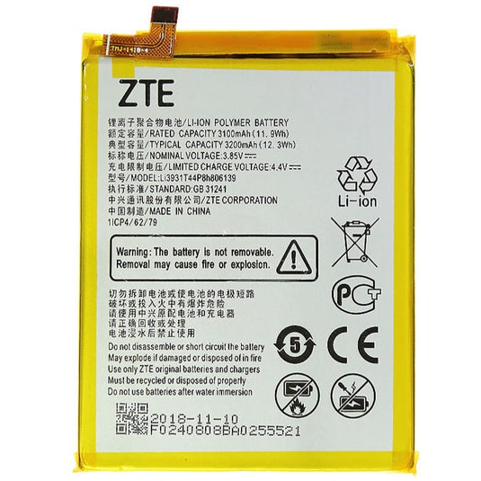 [Li3931T44P8h806139] ZTE Blade A7 2019 / ZTE Blade A51 / Optus X Wave / Telstra Evoke Plus Replacement Battery - Polar Tech Australia