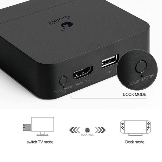 Nintendo Switch Game Console 1080P 4K HD Converter Adapter USB-C to USB-A Docking Station - Polar Tech Australia