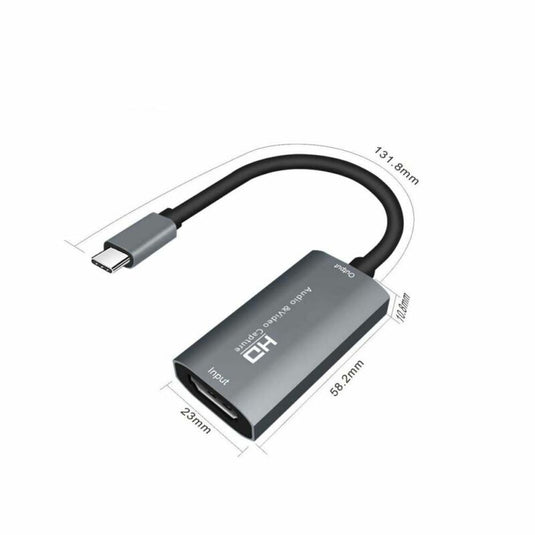 [Z29A] Universal HDMI to USB-C Type-C Video Capture Card Cable - Polar Tech Australia