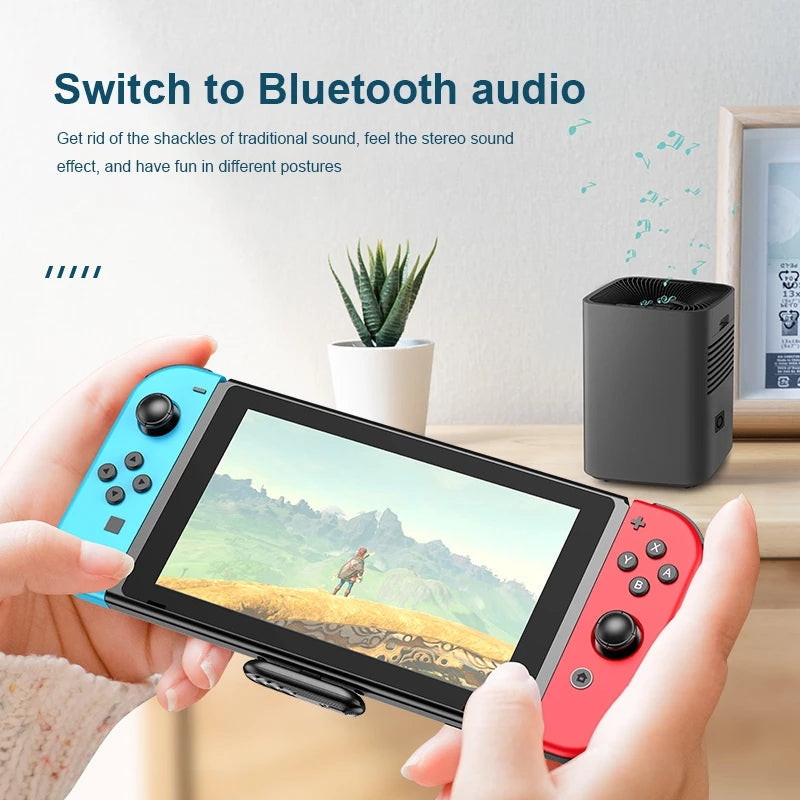 Chargez l&#39;image dans la visionneuse de la galerie, Nintendo Switch Bluetooth V5.0 Audio Transmitter Receiver Wireless Audio Adapter - Polar Tech Australia
