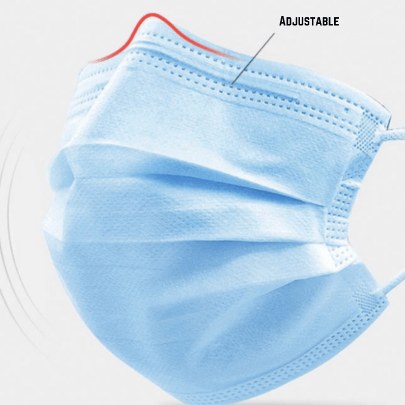 Cargue la imagen en el visor de la galería, [50PCS] 3 Ply Layer Surgical Face Masks Anti-Coronavirus Covid-19 Masks - BLUE - Polar Tech Australia
