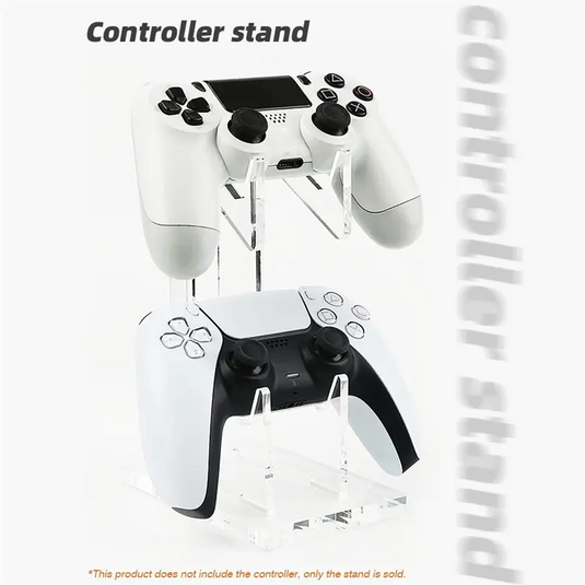 PS4 / Xbox One / Switch Game Controller Holder Desktop Gamepad Storage Holder - Transparent - Polar Tech Australia