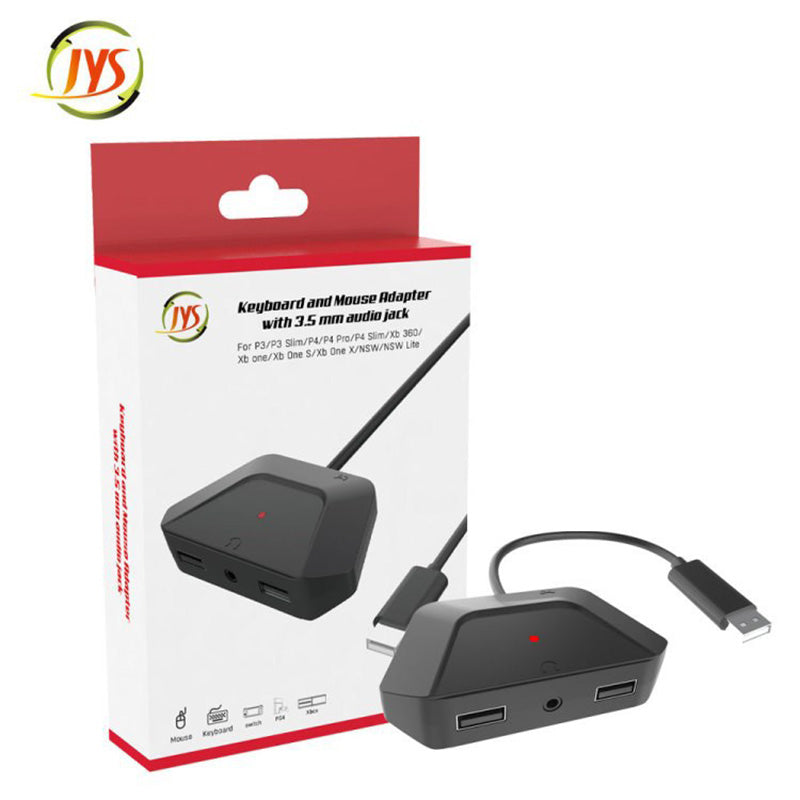 Chargez l&#39;image dans la visionneuse de la galerie, Nintendo Switch/PS3/PS4/Xbox Multifunctional Keyboard and Mouse Converter Adapter with 3.5mm Audio Headset - Polar Tech Australia
