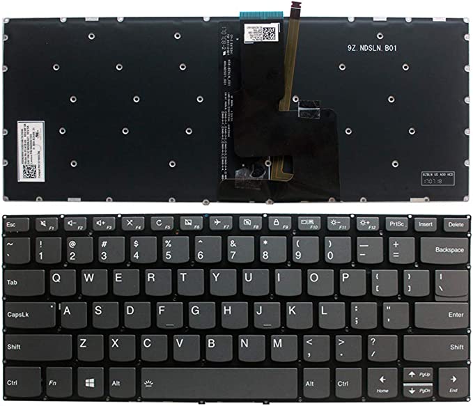 Cargue la imagen en el visor de la galería, Lenovo ideaPad 320-14ikb / Flex 5-1470 Laptop Replacement Keyboard Flex US Layout With Backlit - Polar Tech Australia
