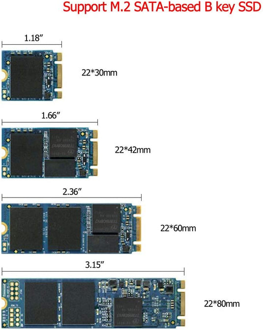 M.2 NGFF SATA to SSD for MacBook Air A1465 A1466 (2012 Year ONLY) Adapter - Polar Tech Australia