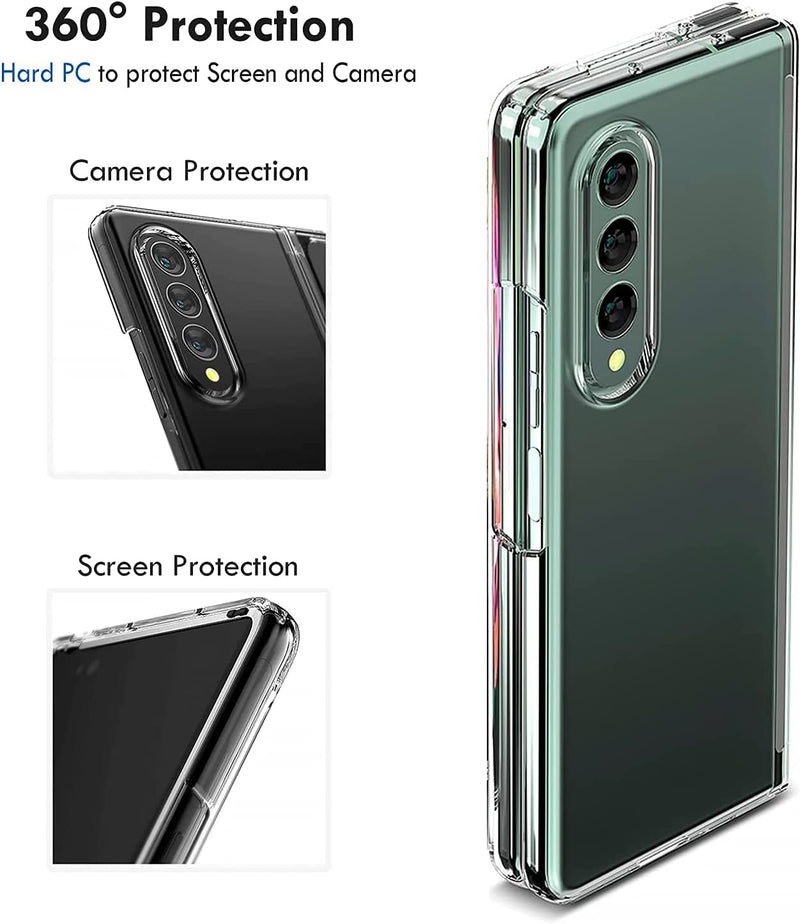 Chargez l&#39;image dans la visionneuse de la galerie, Samsung Galaxy Fold 4 (SM-F936) SPACE Transparent Rugged Clear Shockproof Case Cover - Polar Tech Australia
