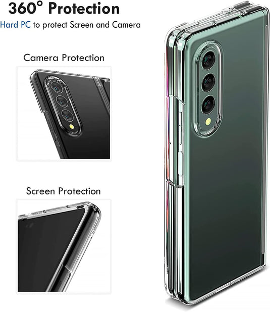 Samsung Galaxy Fold 4 (SM-F936) SPACE Transparent Rugged Clear Shockproof Case Cover - Polar Tech Australia