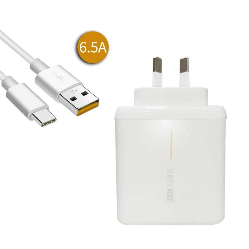 Chargez l&#39;image dans la visionneuse de la galerie, [65W] [With Cable] Genuine OPPO/Realme SuperVOOC Wall Charger Adapter Power Supply Unit - Polar Tech Australia
