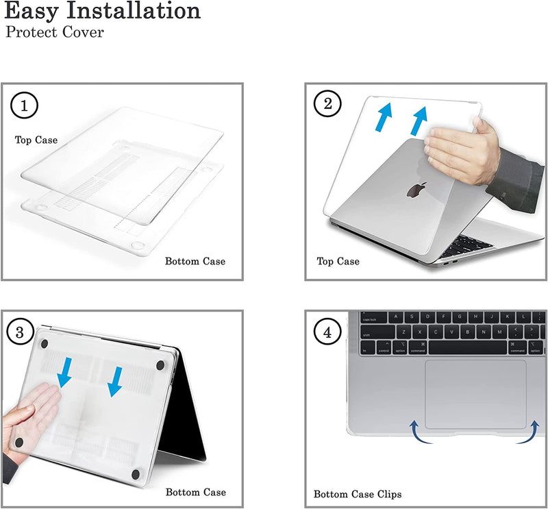 Chargez l&#39;image dans la visionneuse de la galerie, Apple MacBook Pro 15&quot; A1707 &amp; A1990 Transparent Clear Shockproof Heavy Duty Tough Case Cover - Polar Tech Australia
