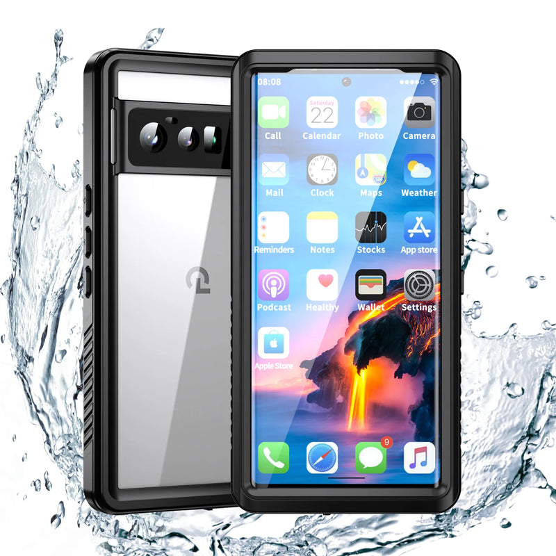 Load image into Gallery viewer, Google Pixel 6 Pro (GLUOG) Redpepper Full Covered Waterproof Heavy Duty Tough Armor Case - Polar Tech Australia
