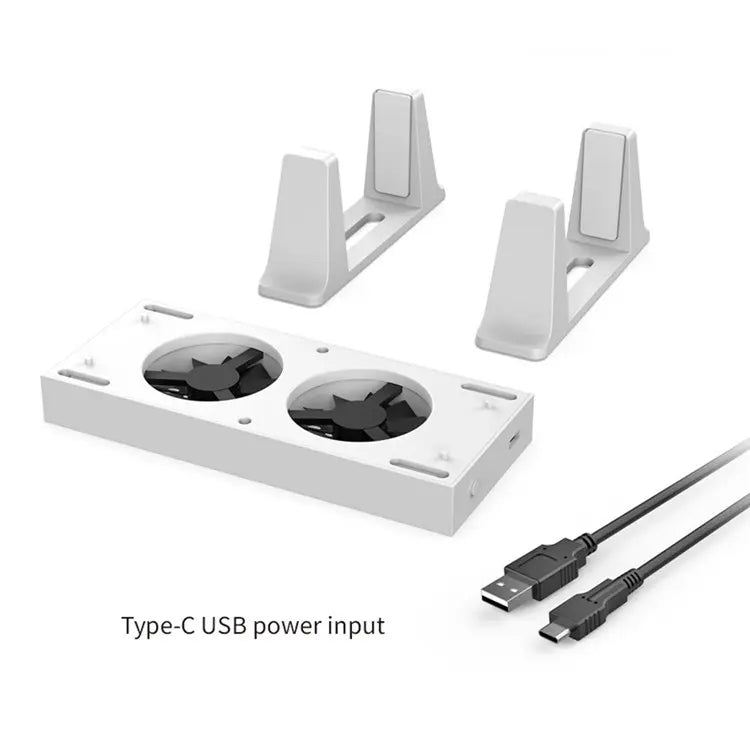 Chargez l&#39;image dans la visionneuse de la galerie, Xbox Series S Vertical Cooling Stand Holder Dual Cooling Fan Base - Polar Tech Australia
