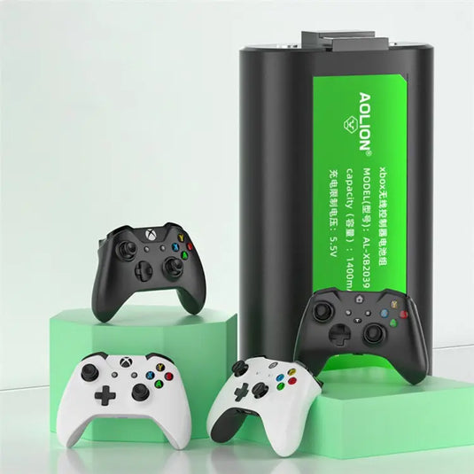 Xbox One Controller 1400mAh Replacement Battery Set with Type-C / Micro USB Charging Cable - Polar Tech Australia