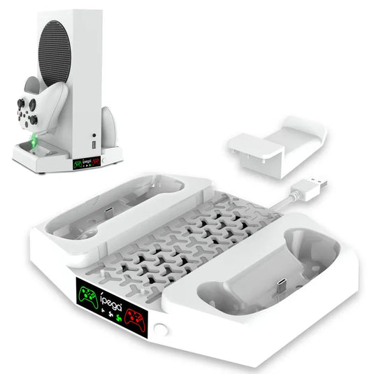 Xbox Series S Cooling Fan Base Game Console Charger with 2 USB Ports - Polar Tech Australia