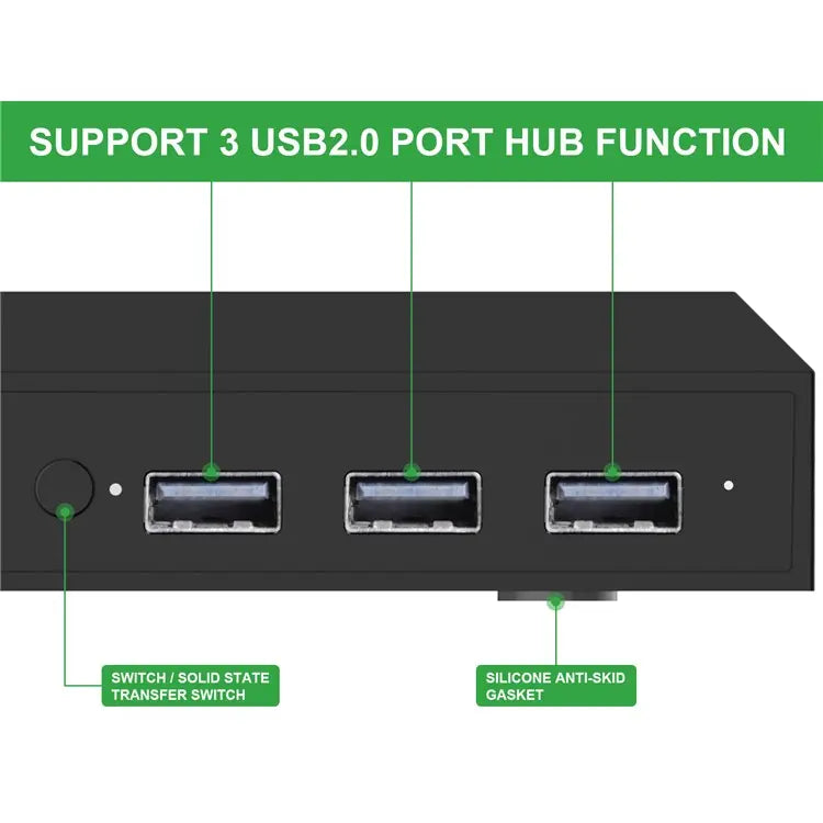 Cargue la imagen en el visor de la galería, Xbox Series S / X Game Console Holder Stand With RGB Light &amp; USB Hub - Polar Tech Australia
