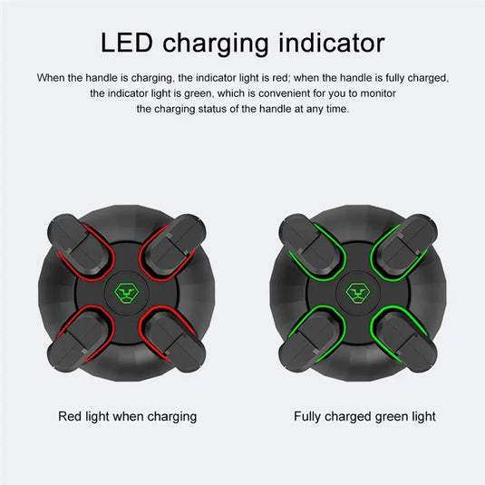 Xbox Game Controller Battery Charging Base Station with 4 x 1100mAh Batteries - Polar Tech Australia