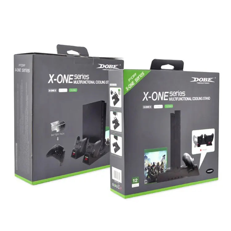 Chargez l&#39;image dans la visionneuse de la galerie, Xbox One X / S Cooling Stand with Dual Controller Charging Dock - Polar Tech Australia
