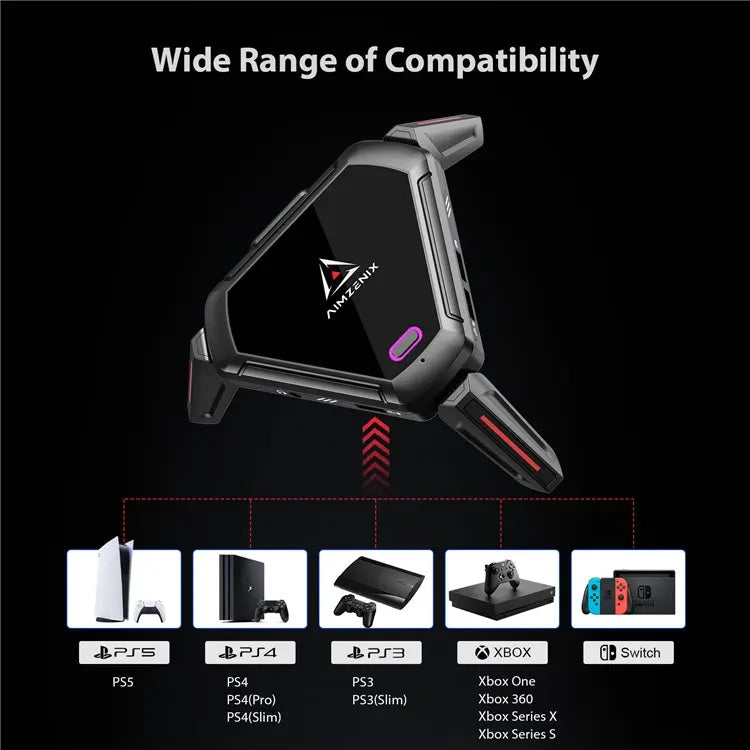 Cargue la imagen en el visor de la galería, Aimzenix XBox Switch PS5 Keyboard Mouse Adapter Converter - Polar Tech Australia
