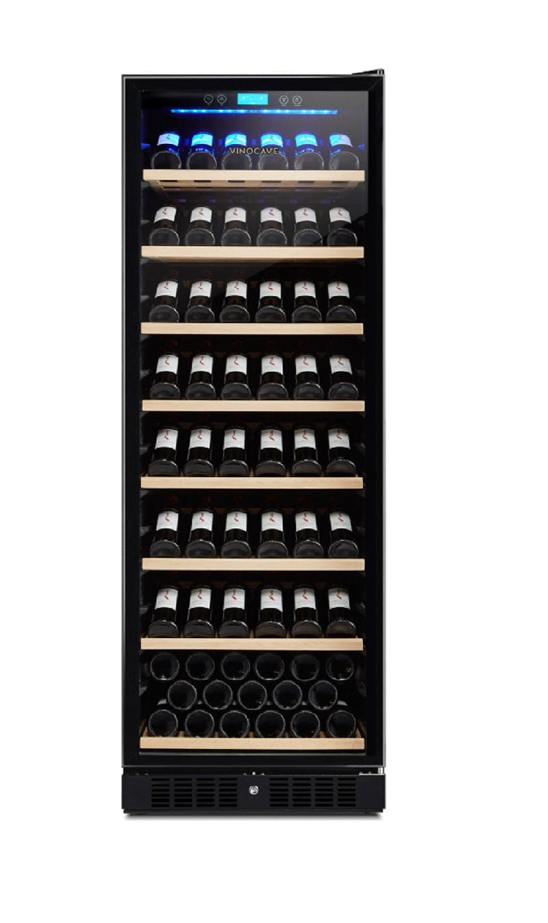 Chargez l&#39;image dans la visionneuse de la galerie, [95 Bottle][450AX] Vinocave Stainless Steel Freestanding Wine Refrigerator Cooler Fridge - Polar Tech Australia
