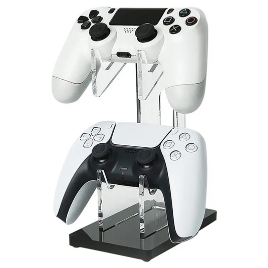 PS4 / Xbox One / Switch Game Controller Holder Desktop Gamepad Storage Holder - Transparent - Polar Tech Australia