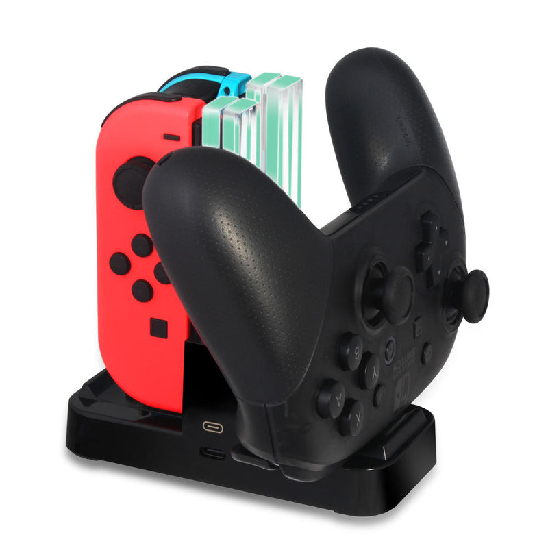 Chargez l&#39;image dans la visionneuse de la galerie, Nintendo Switch Joy-con Pro Game Accessories Charging Dock Charger Station - Polar Tech Australia
