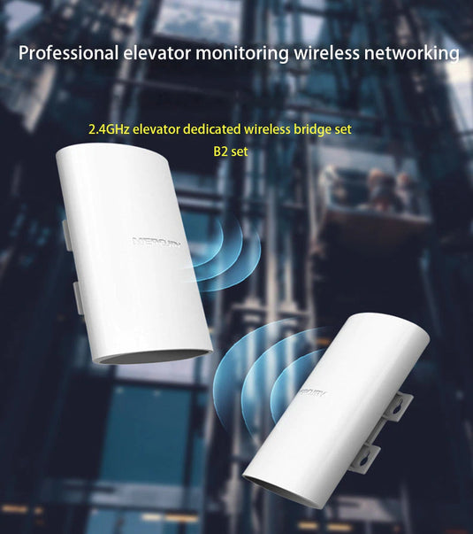 [B2][Support Up to 1KM] Mercury AP Wireless Bridge indoor Wireless Video Transmission Device (CPE) - Polar Tech Australia