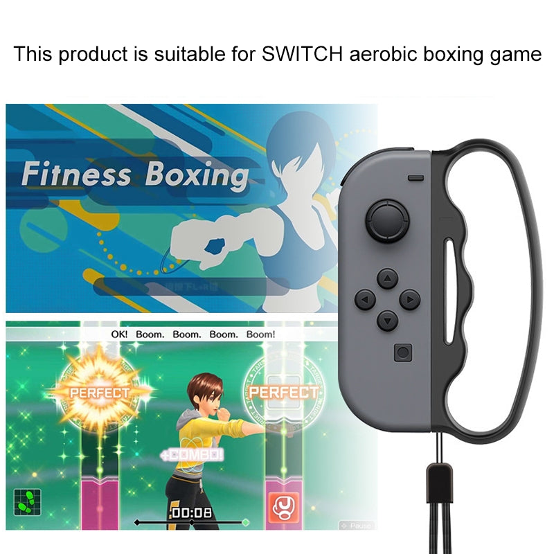 Load image into Gallery viewer, Switch Joy-Con Small Handle Boxing Grip Gamepad Grip with Strap - Polar Tech Australia
