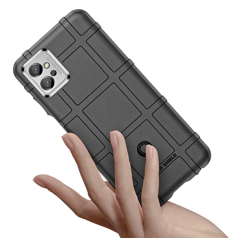 Cargue la imagen en el visor de la galería, Motorola Moto Edge - Military Rugged Shield Heavy Duty Drop Proof Case - Polar Tech Australia
