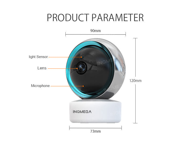 Load image into Gallery viewer, [TUYA Smart Home] 1080P HD Wireless WIFI indoor Security Camera - Polar Tech Australia
