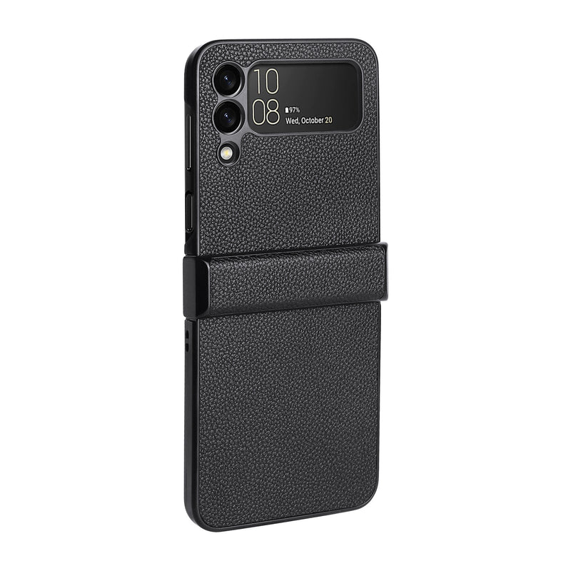 Chargez l&#39;image dans la visionneuse de la galerie, Samsung Galaxy Z Flip 3 (SM-F711) Hanman Wallet Flip Leather Case - Polar Tech Australia
