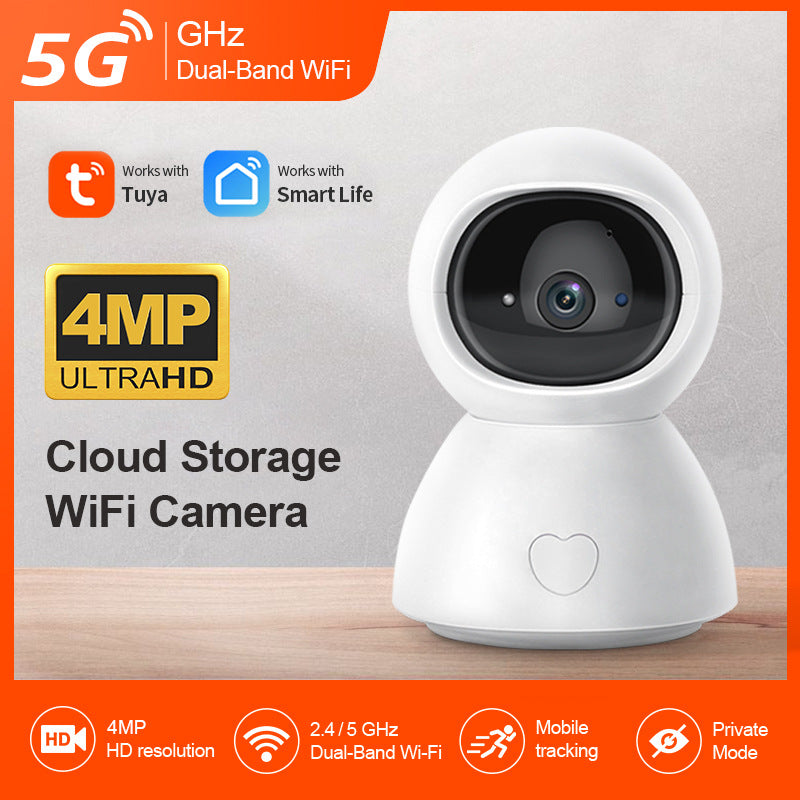 Load image into Gallery viewer, [TUYA Smart Home][Support Dual 2.5GHz/5GHz Band WIFI] Full HD 4MP Wireless WIFI indoor Security Camera - Polar Tech Australia
