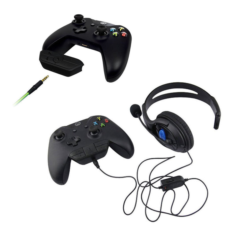 Load image into Gallery viewer, Xbox One - Headphone Controller Panel 3.5mm Adapter Game Controller Extension Hub - Polar Tech Australia
