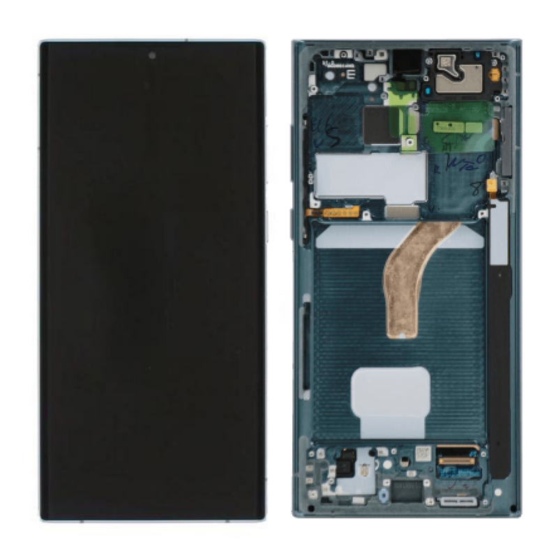 Cargue la imagen en el visor de la galería, [Samsung Service Pack] Samsung Galaxy S22 Ultra (SM-S908) LCD Touch Digitizer Screen Assembly With Frame - Polar Tech Australia
