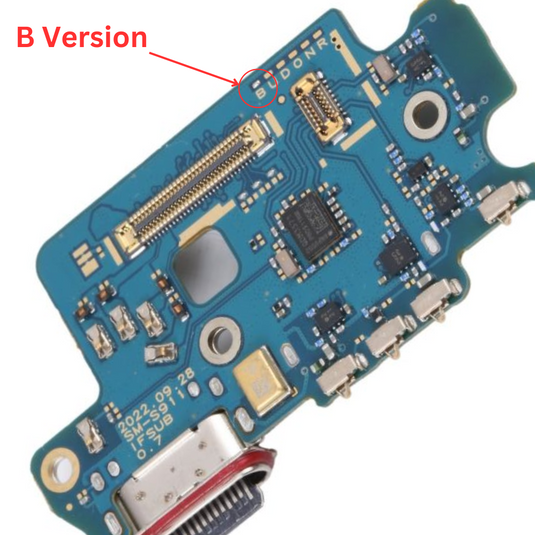 Samsung Galaxy S23 5G (SM-S911) Charging Port & Sim Reader & Mic Sub Board - Polar Tech Australia