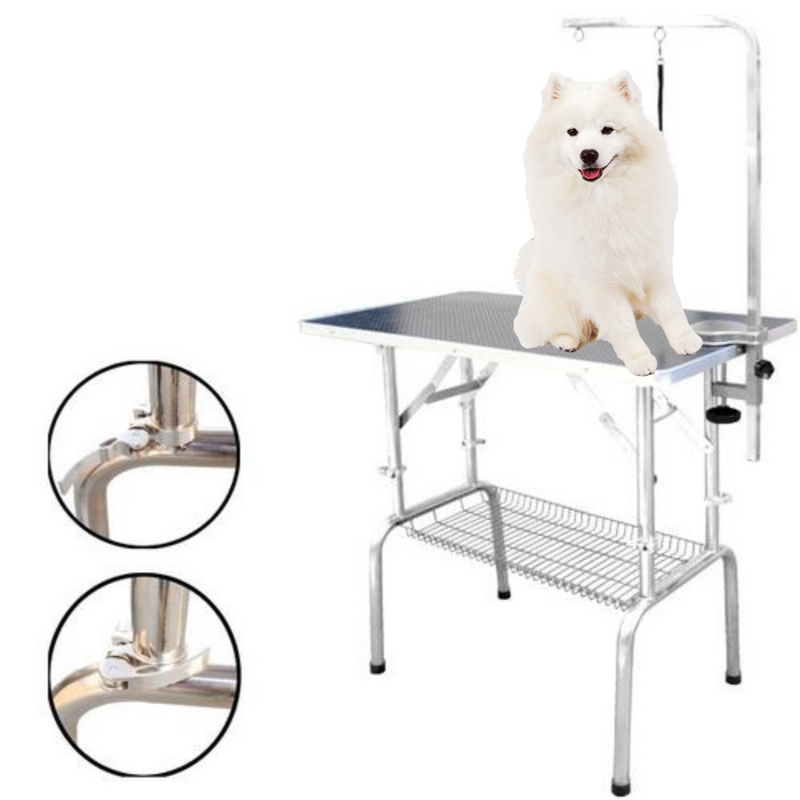 Chargez l&#39;image dans la visionneuse de la galerie, 110*60*76cm Large Size Professional Pet Cat Dog Wash Grooming Salon Table - Polar Tech Australia
