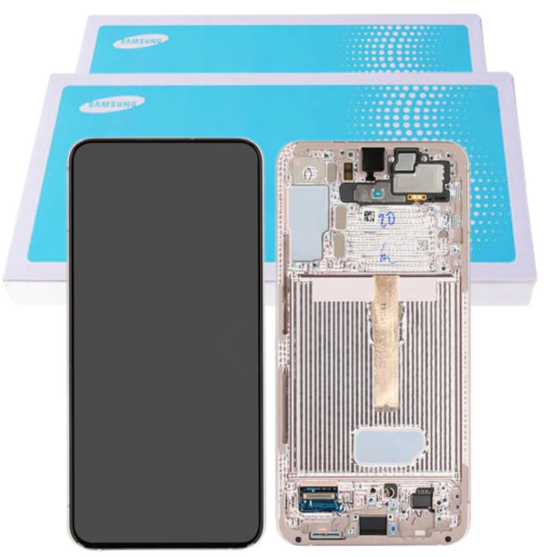 Cargue la imagen en el visor de la galería, [Samsung Service Pack] Samsung Galaxy S23 (SM-S911) LCD Touch Digitizer Screen Assembly With Frame - Polar Tech Australia
