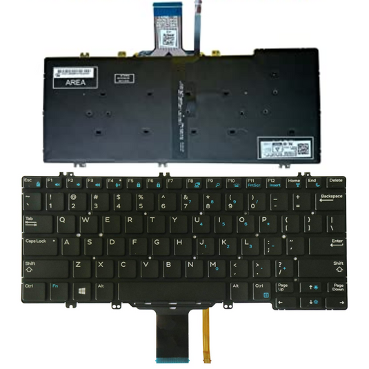 Dell Latitude 7280 7290 7380 7389 7390 5290 5289 5288 5280F Keyboard Replacement With Backlit (US Layout) - Polar Tech Australia