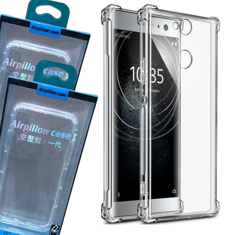 Chargez l&#39;image dans la visionneuse de la galerie, Sony Xperia XZ1 -  AirPillow Cushion Clear Transparent Back Cover Case - Polar Tech Australia
