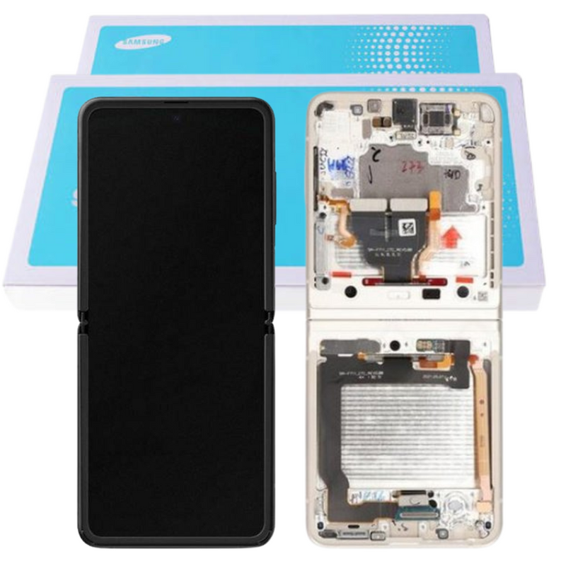 Cargue la imagen en el visor de la galería, [Samsung Service Pack] Samsung Galaxy Z Flip 3 5G (SM-F711) LCD Touch Screen Display Assembly With Frame - Polar Tech Australia
