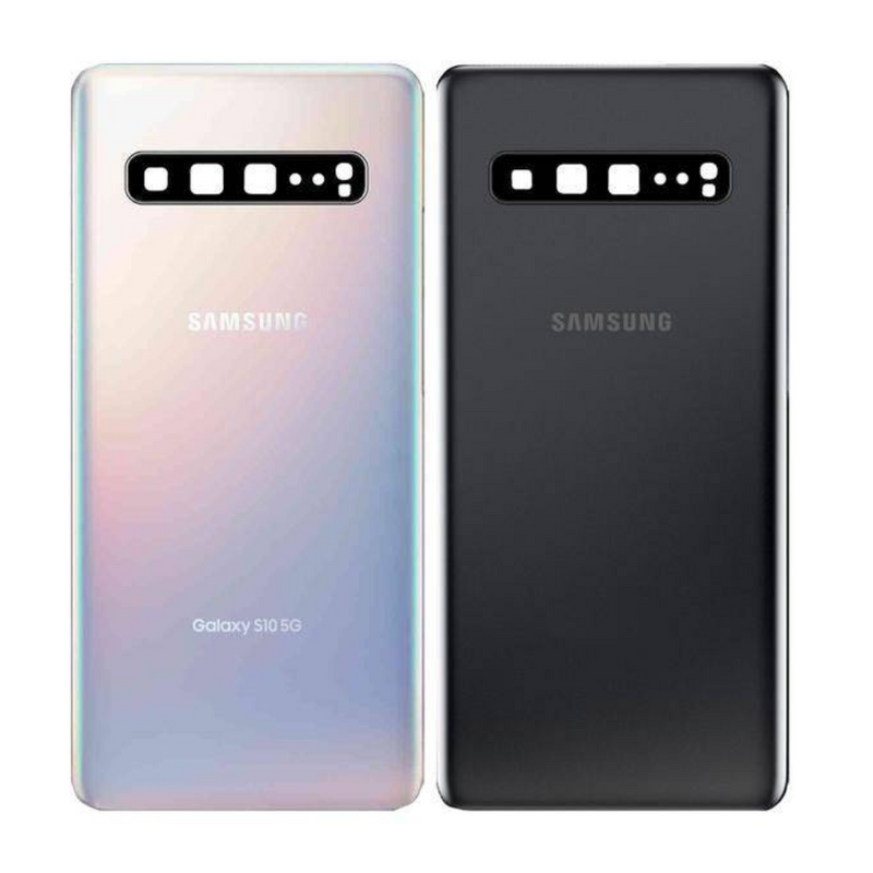 Chargez l&#39;image dans la visionneuse de la galerie, [With Camera Lens] Samsung Galaxy S10 5G (SM-G977) Back Glass Battery Cover (Built-in Adhesive) - Polar Tech Australia
