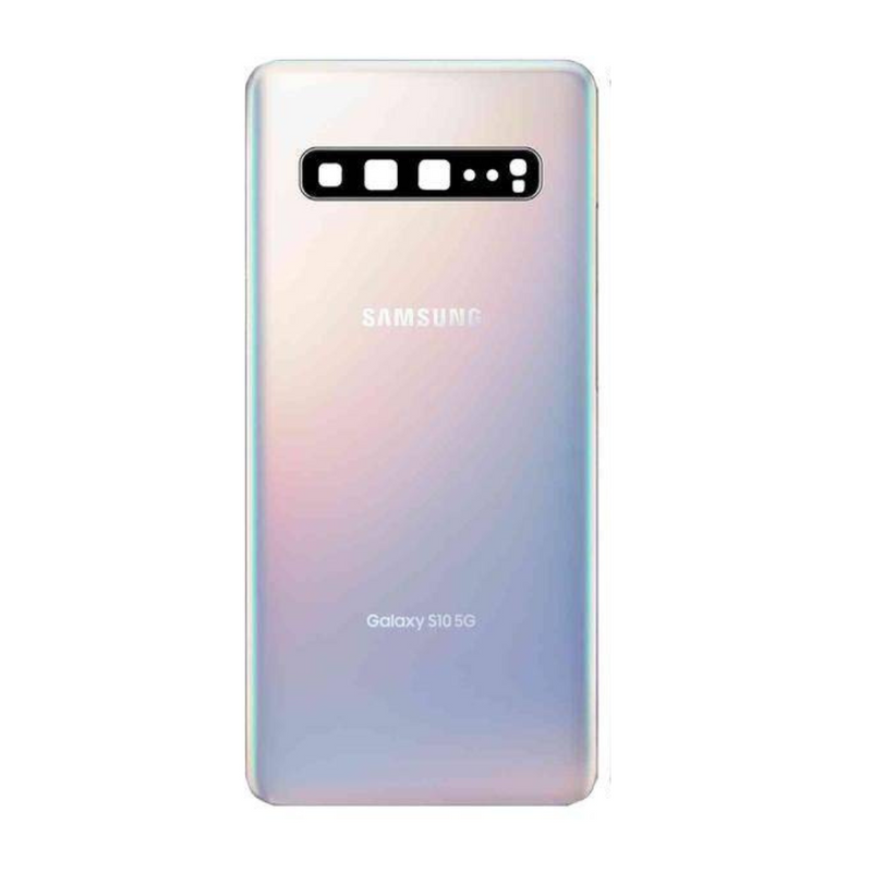 Cargue la imagen en el visor de la galería, [With Camera Lens] Samsung Galaxy S10 5G (SM-G977) Back Glass Battery Cover (Built-in Adhesive) - Polar Tech Australia
