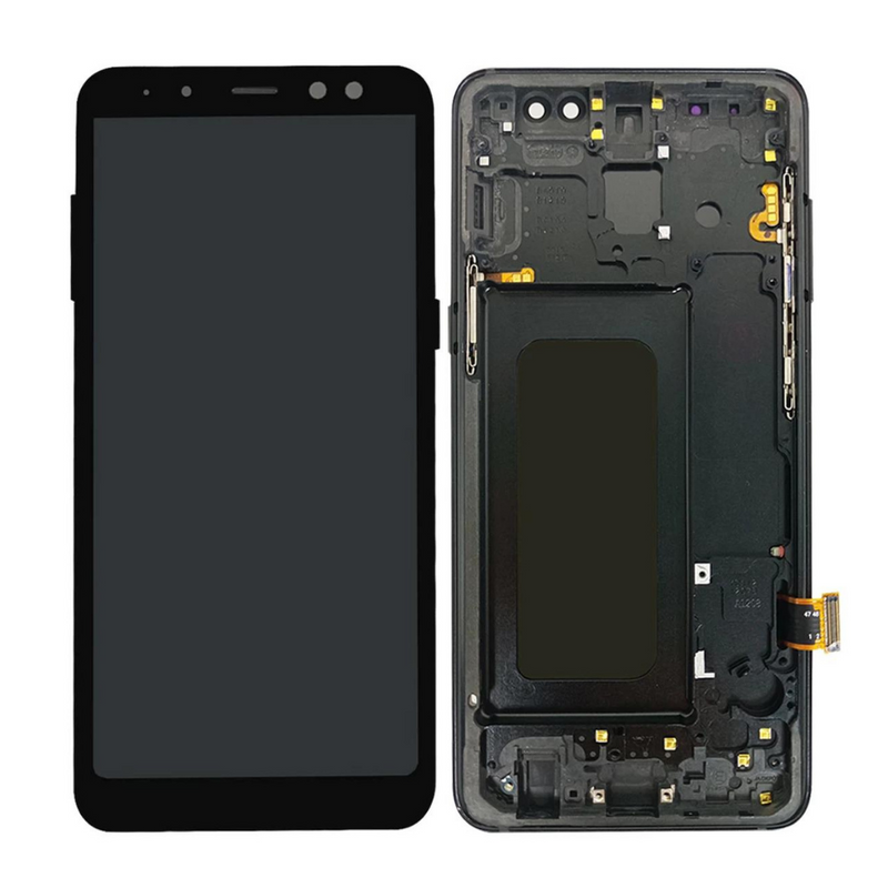 Chargez l&#39;image dans la visionneuse de la galerie, [ORI][With Frame] Samsung Galaxy A8 2018 (A530) LCD Touch Digitizer Screen Assembly - Polar Tech Australia
