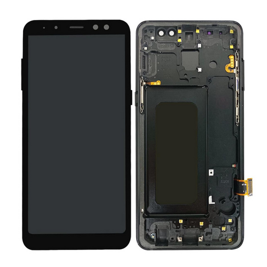 [ORI][With Frame] Samsung Galaxy A8 2018 (A530) LCD Touch Digitizer Screen Assembly - Polar Tech Australia